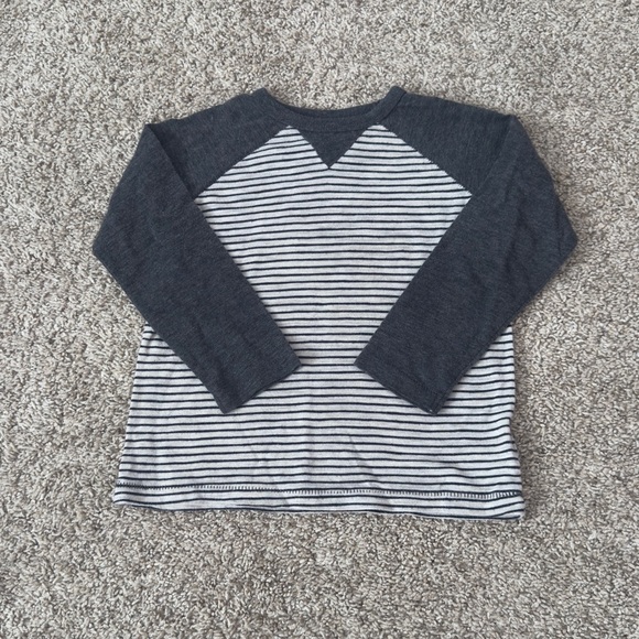 Old Navy toddler boys long sleeve striped tee tshirt top size 3T - Picture 1 of 6